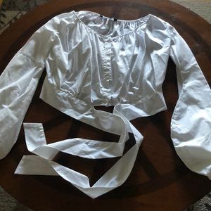 TOV Los Angeles Long Sleeve Blouse Top